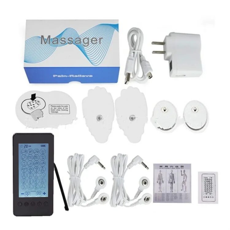 Импульсный массажер Меридиан. Low Frequency Massager NM-166. Device low