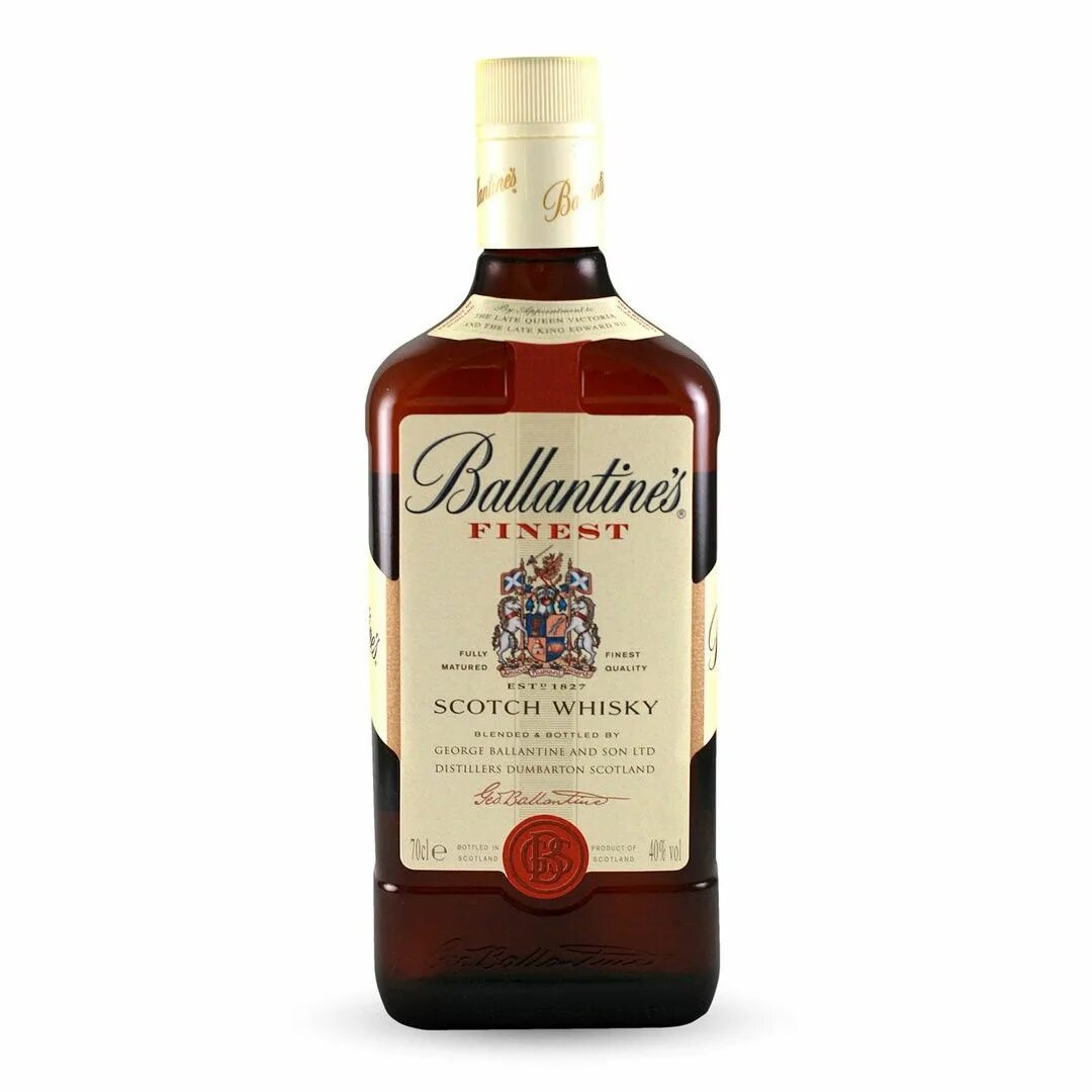Баллантинес. Виски Ballantine's Finest, 0.7 л. Виски шотландский Ballantine's Finest. Виски шотландский купажированный Баллантайнс. Виски шотландский Ballantine's Finest 0,7 l.