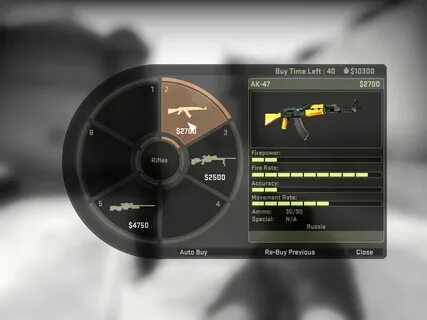 Cs go menu