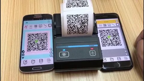 Печать qr