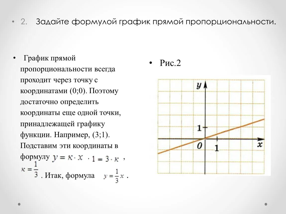 Начало координат график. График прямой пропорциональности проходит. Как узнать формулу функции по графику. График линейной функции проходит через точку 0.0. Формула линейной функции по графику прямая.