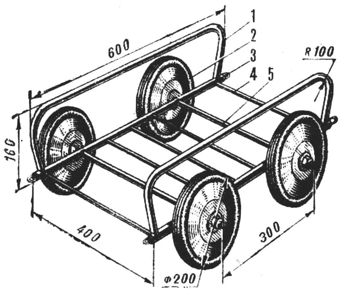 Телега своими руками размеры. Четырехколесная Садовая тележка чертеж. Садовая тележка на 4 колесах чертежи. Чертеж 4 колесной тележки. Чертеж 4 колесной садовой тележки.