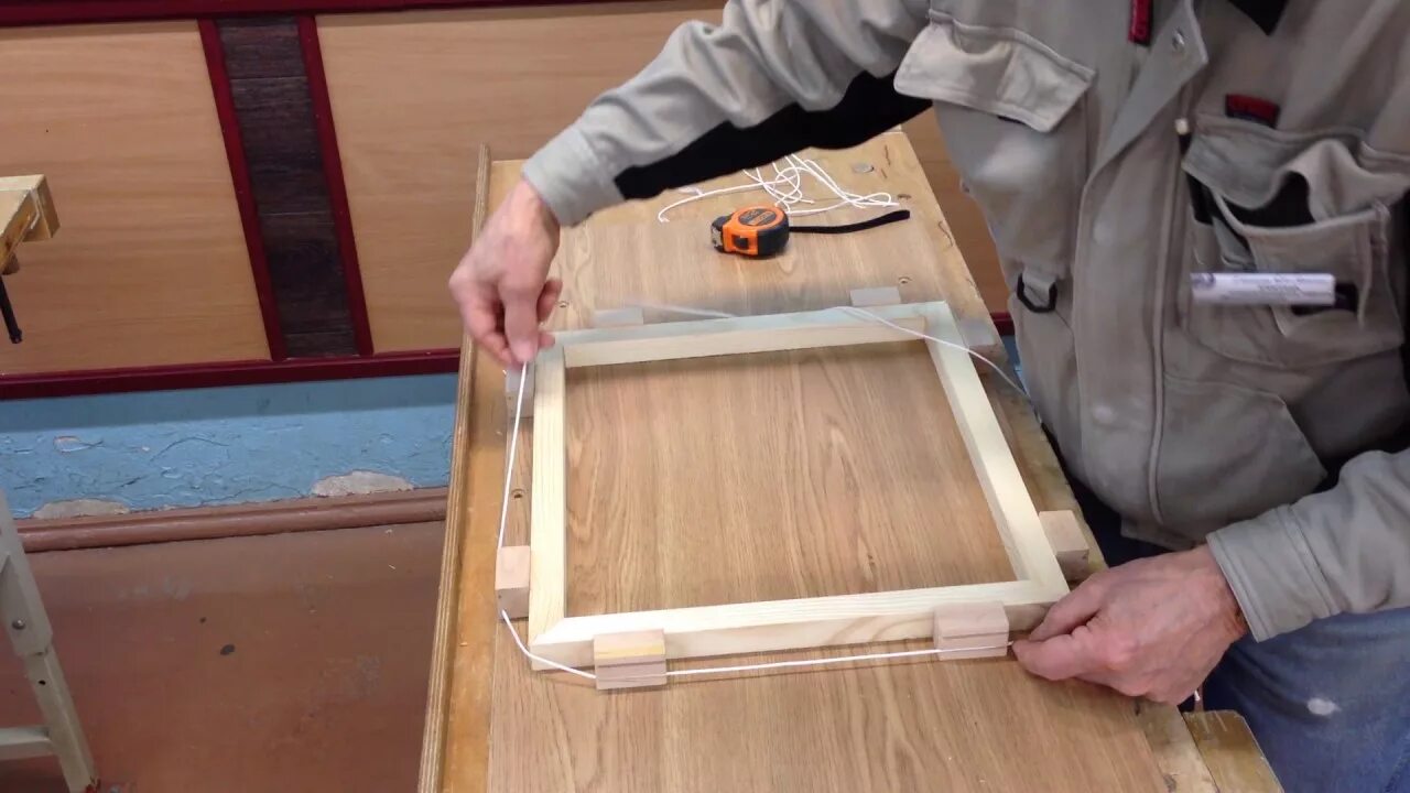 Заклеить рамку