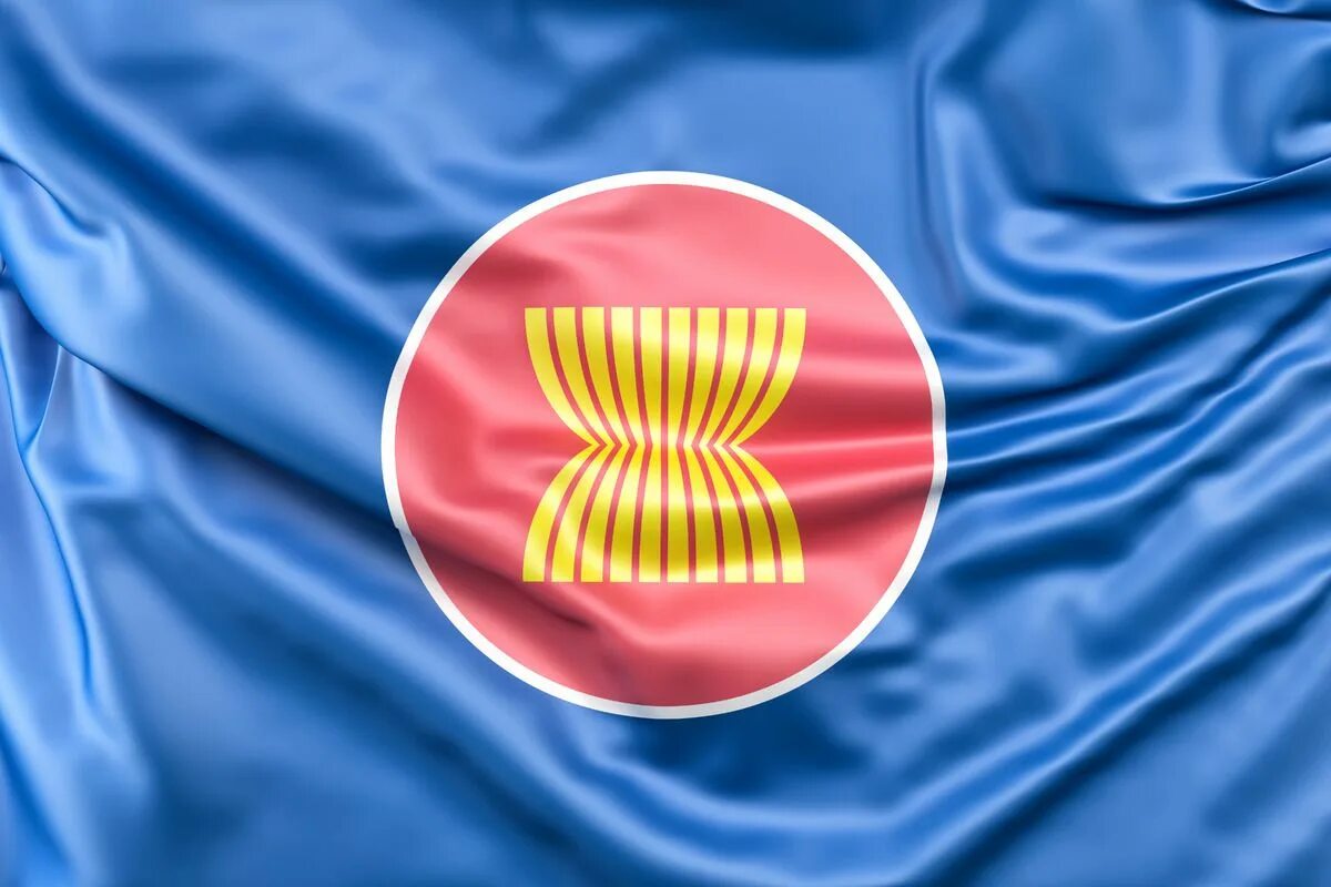 Ассоциация государств Юго-Восточной Азии флаг. Ассоциация государств Юго-Восточной Азии (АСЕАН). Флаг АСЕАН. Флаг ASEAN.