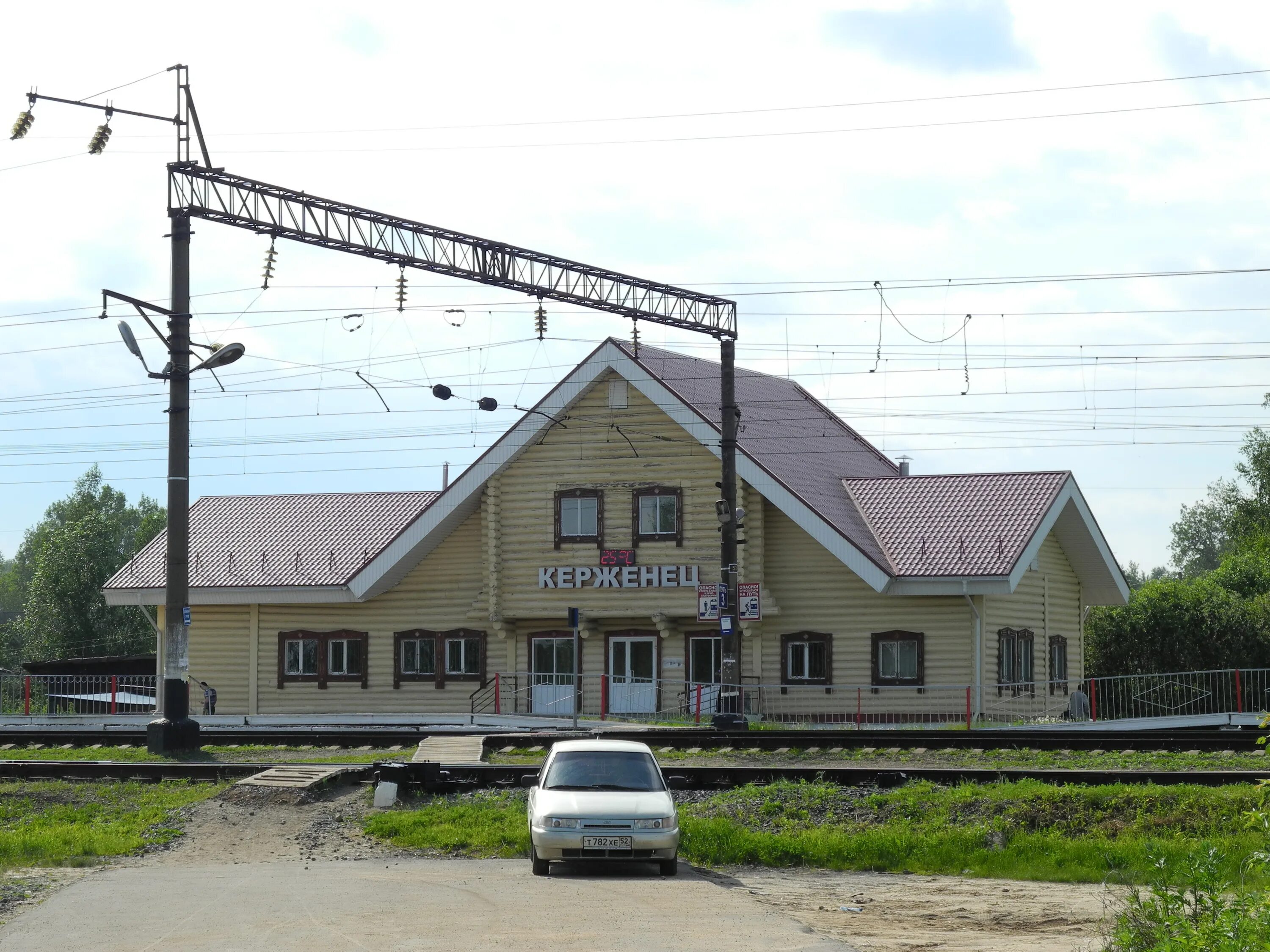 Поселок борский борский район нижегородской области. Станция Керженец Нижегородская область. ЖД станция Керженец. Поселок Керженец вокзал. Вокзал станции Керженец.