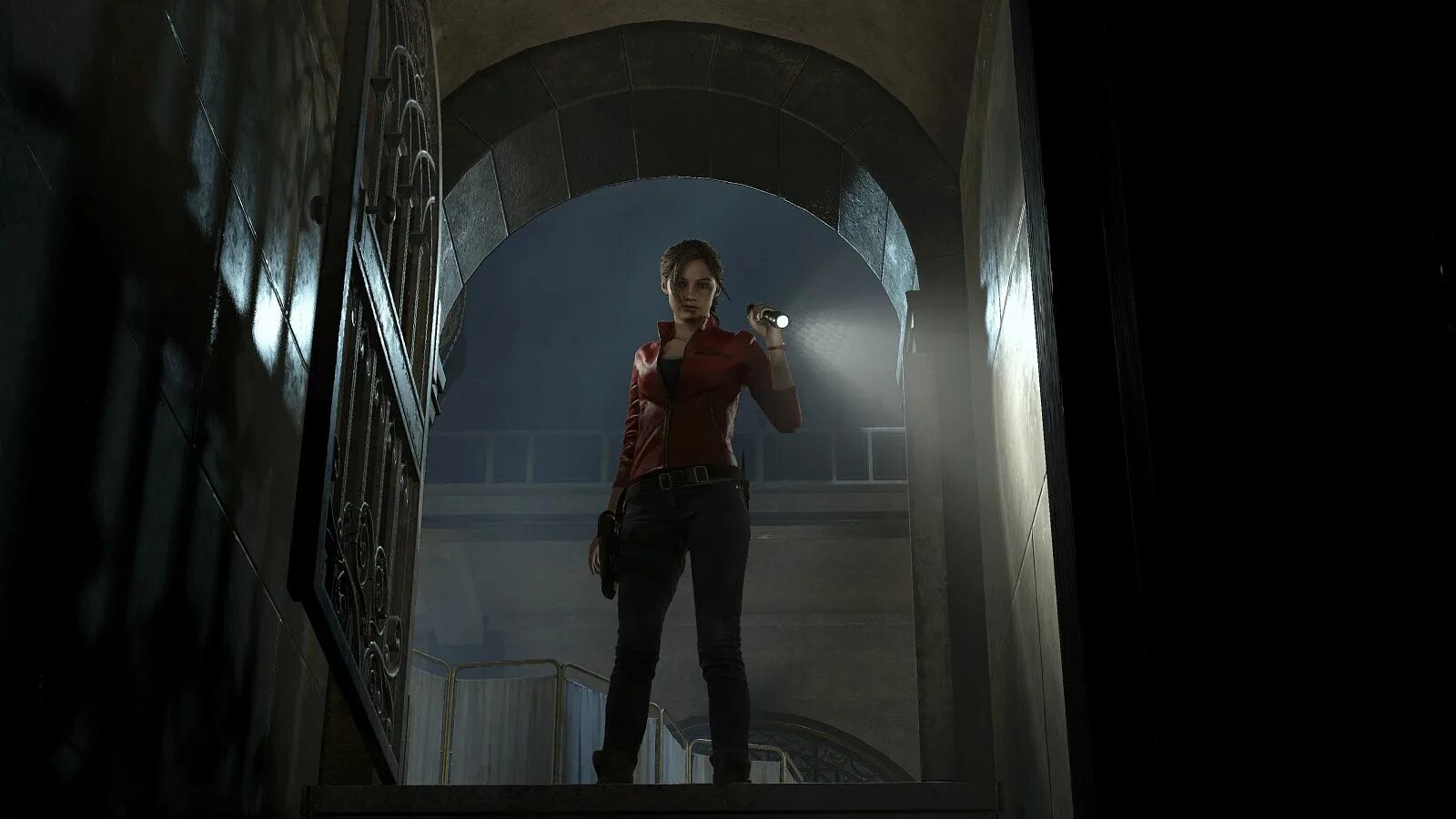 Резидент ивел 2 статуя девы. Resident evil 2 2019. resident evil клэр. резидент ивел 2 клэр. клэр редфилд обитель зла.