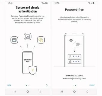 Samsung pass что это