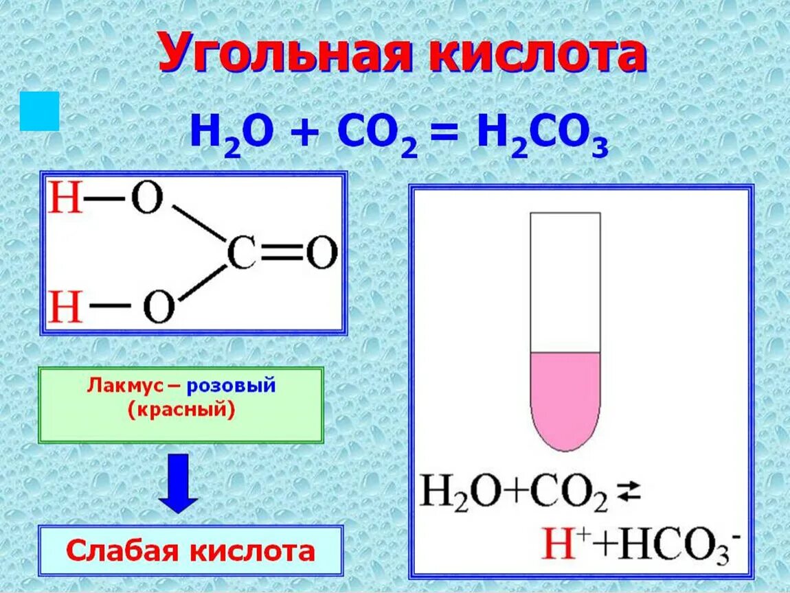 Лакмус в растворах карбонатов. Угольная кислота h2co3. Получение угольной кислоты формула. Реакция образования угольной кислоты. Угольная кислота формула химическая.