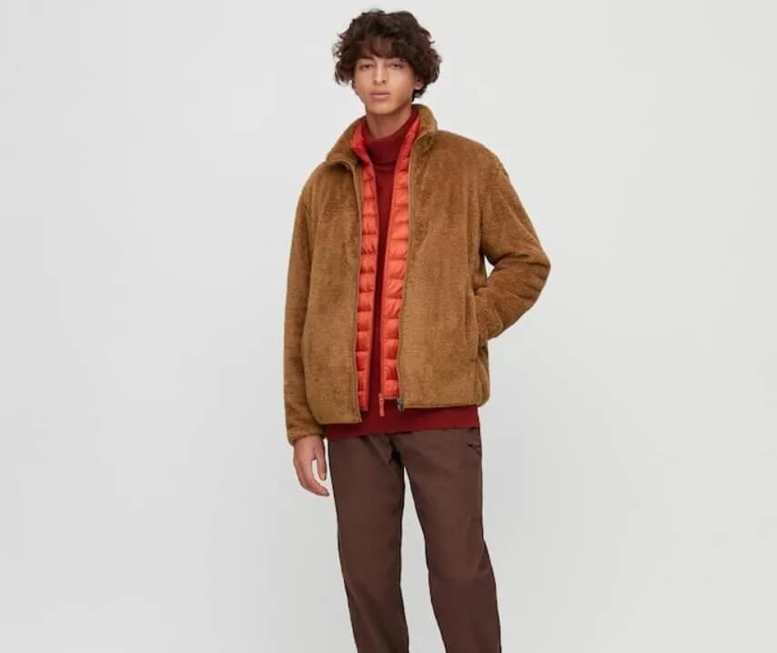 Uniqlo fluffy Jacket Sherpa. Uniqlo u Lemaire Fleece Sherpa. Uniqlo Teddy Fleece Jacket. Куртка Teddy юникло.