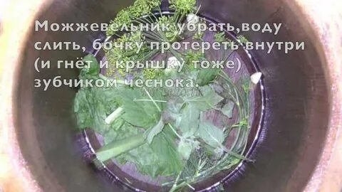 Рецепт огурцов в бочке