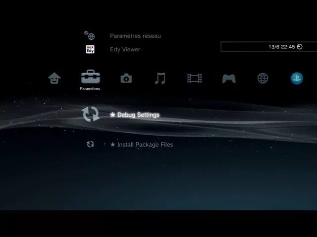 Как установить прошивку на ps3. Прошивка хен на пс3. ps3настройки. debug settings. как установить игры с флешки на ps3 с прошивкой hen.