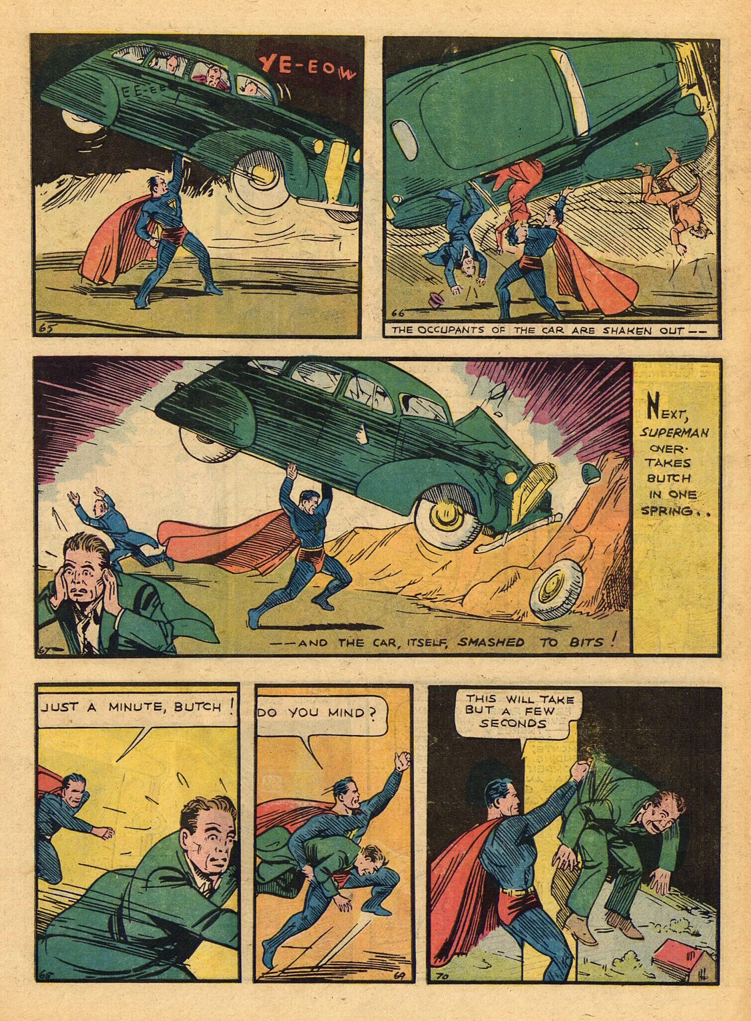 Комиксы про первый. Супермен комикс 1938. Супермена в комиксе Action Comics #1. Первый комикс про Супермена. Супермен 1938 первый выпуск.