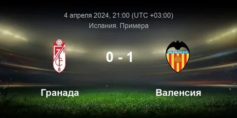 Валенсия статистика