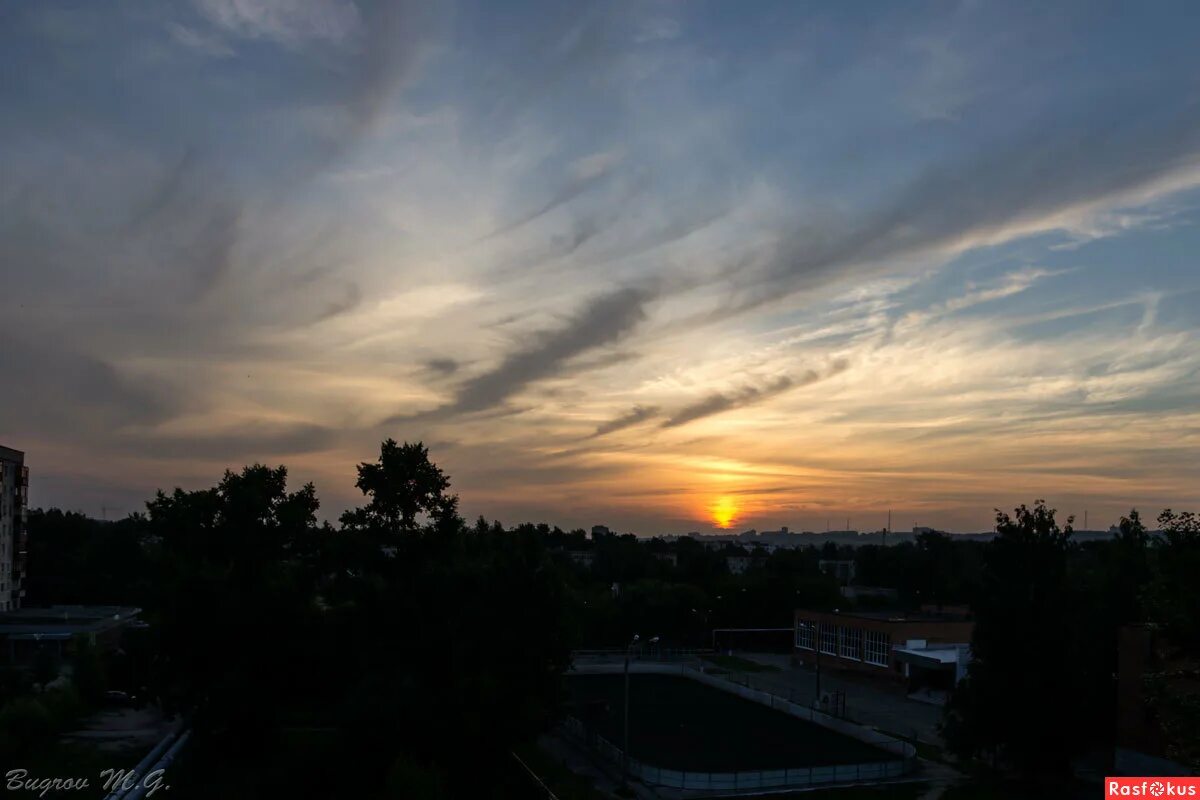 высокое новгородское небо