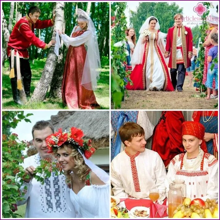Свадьба в русско народном стиле. Свадебные костюмы в русском народном стиле. Старинные русские Свадебные Наряды. Русские Свадебные костюмы жениха и невесты. Твое племя
