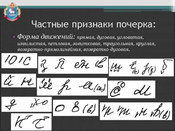 Группы частных признаков. Частных признаков почерка криминалистика. Описание признаков почерка криминалистика. Таблица частных признаков почерка. Наиболее характерные частные признаки почерка таблица.