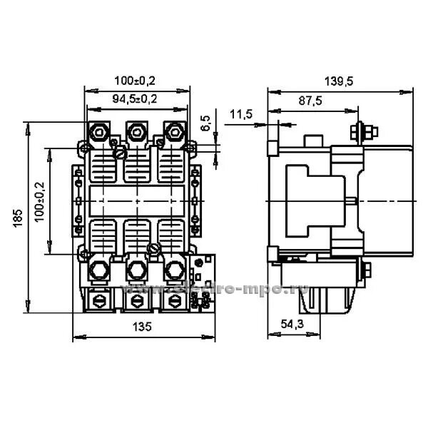Ктпв 622 чэаз. 220v 50/60, мех. Пма4100 схема подключения. Магнитный пускатель типа пм12. Габариты контактора.