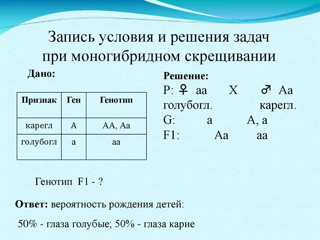 Каковы генотипы гомозиготных родительских форм при моногибридном. Алгоритм решения генетических задач 9 класс биология. Алгоритм решения генетических задач по биологии 9 класс. Задачи по генетике 10 класс биология с решением. Задачи на моногибридное скрещивание.