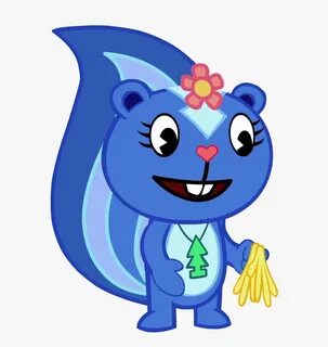 Image Petunia Wishy Washy - Characters Happy Tree Friends , Free Transparent Cli