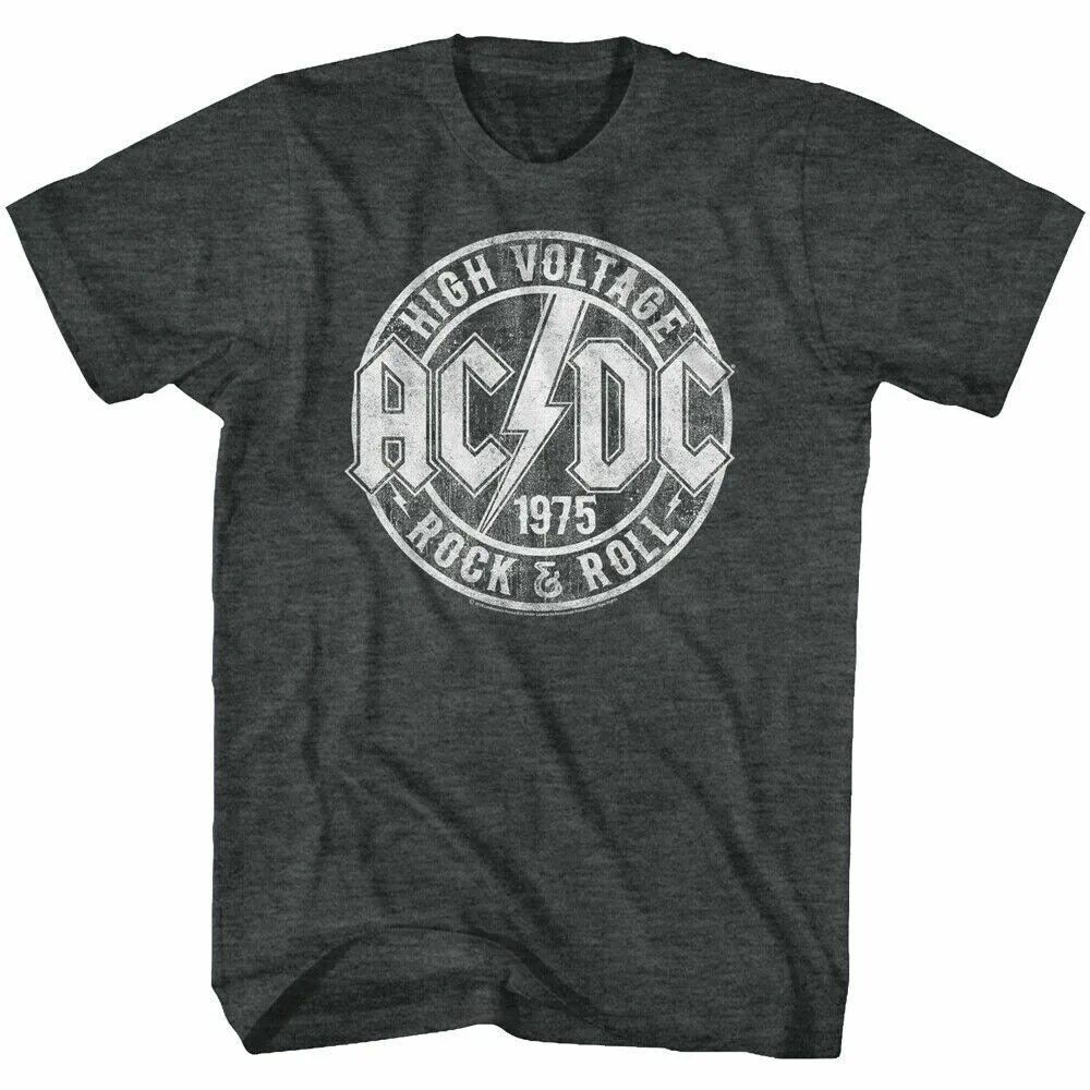 Футболка ACDC Voltage. Футболка AC DC High Voltage. Серая футболка ACDC High Voltage. Футболка AC DC серая.
