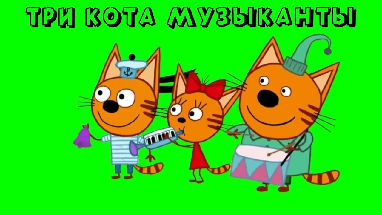 3 кота не просто яблоки. Три кота футаж. Три кота на зеленом фоне. Три кота Карамелька танцует. Три кота играют на музыкальных инструментах.