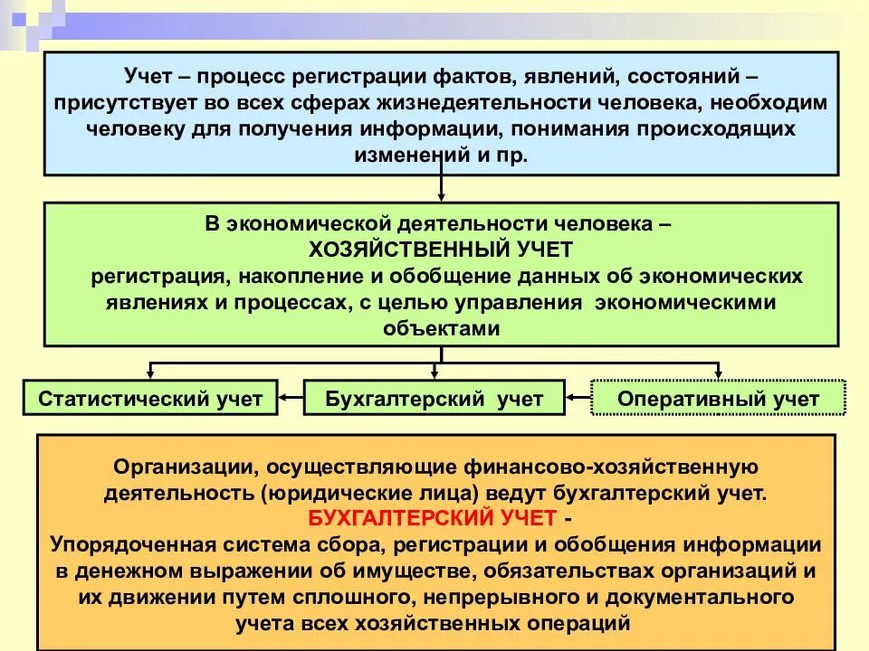 Учетный процесс. Хозяйственный учет. Учетные процедуры. Обусловленность бухгалтерского учета. Документальный учет хозяйственных операций