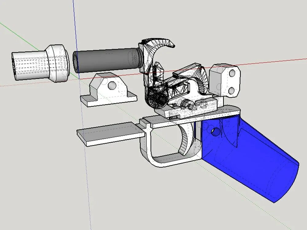 Real gun. ЛИБЕРАТОР на 3д принтере.