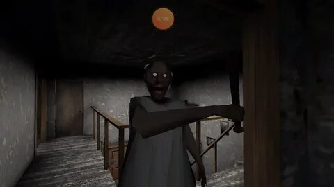 Granny hiding
