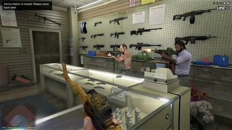 Гта 5 оружейный магазин