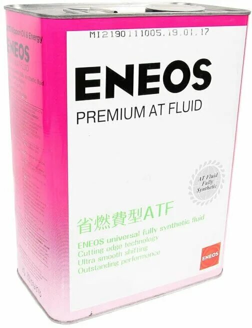 Atf premium. ENEOS 8809478942032. ENEOS Premium at Fluid 4л артикул. ENEOS Premium ATF. ENEOS super at Fluid 4л.