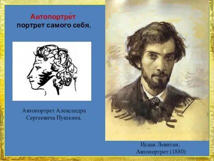 Что такое автопортрет 6 класс