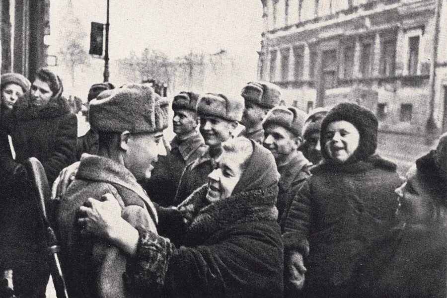 Ленинград 1944 год освобождение