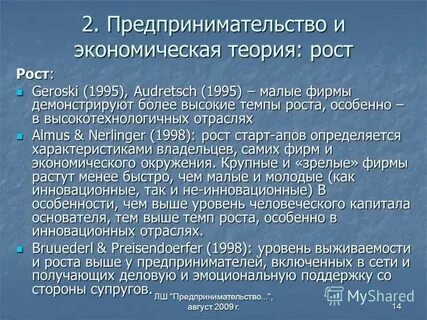 Теория делового предприятия