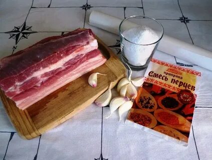 Рецепт засолки грудинки