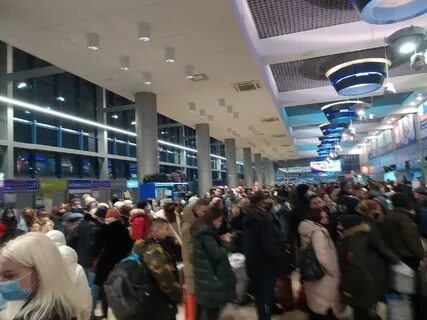Обстановка в аэропортах сейчас