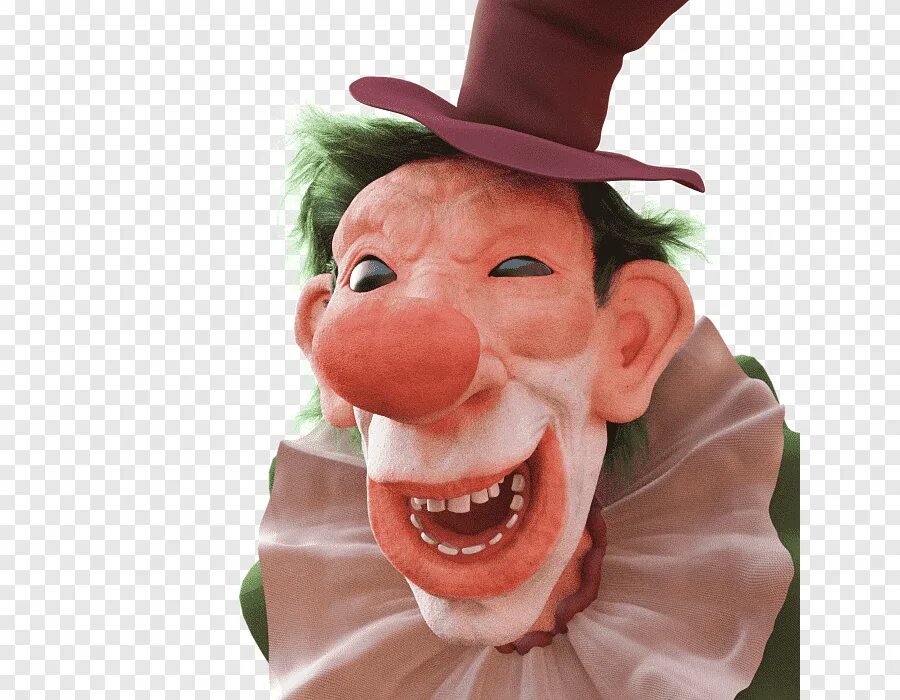Леун. Клоун персонаж. Клоун. Digital clown. Парик цветной клоун png без фона.