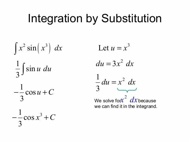 2 substitution. Integration by substitution. integral substitution method. u substitution. sin nx.