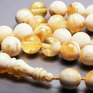 White amber