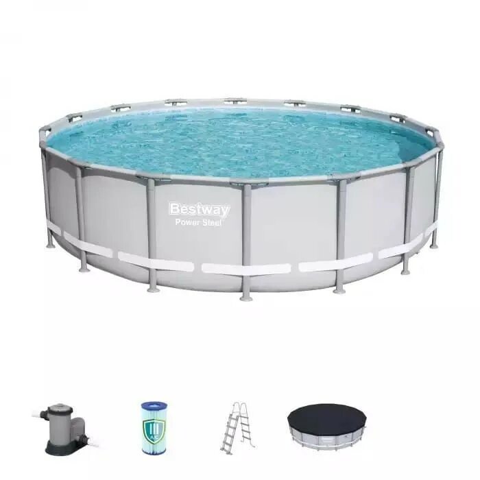 Бассейн Bestway Power Steel frame 56266/56451. Бассейн Bestway Steel Pro frame 56263/56444. Bestway Pool Set 488 x 122 см. Бассейн каркасный Bestway Steel Pro Max 427х122 см арт.5612x.