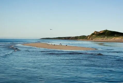 Заливы острова белого моря