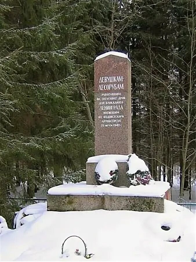 Полигон нии 9 санкт петербург. Памятник девушкам лесорубам. нии 9. заброшенный полигон нии 9.