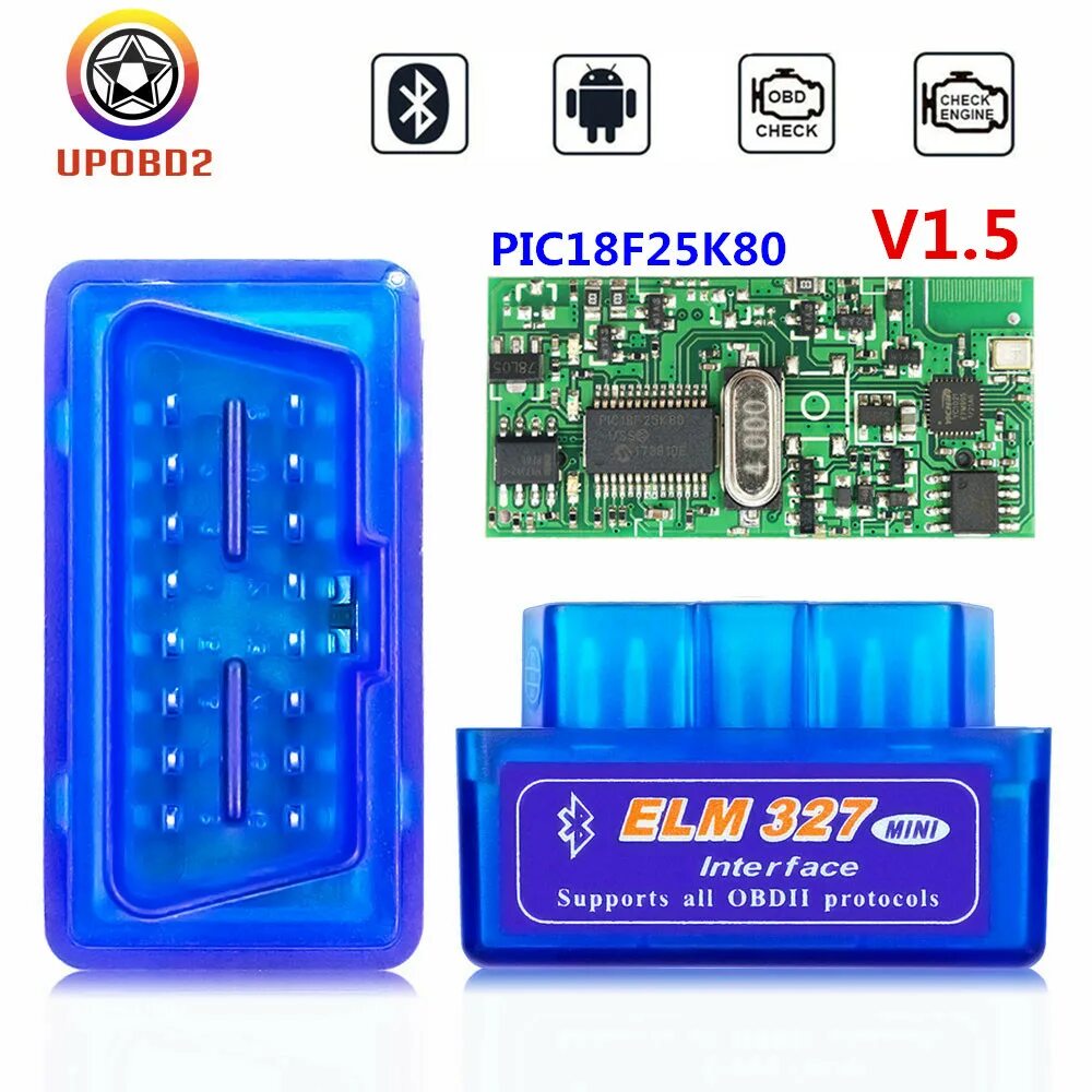 Elm327 bluetooth v 1.5 купить. Elm327 v1.5 WIFI. Elm 327 2.1 Bluetooth. Elm327 obd2 Bluetooth v1.5. Elm327 v1.5 pic18f25k80.