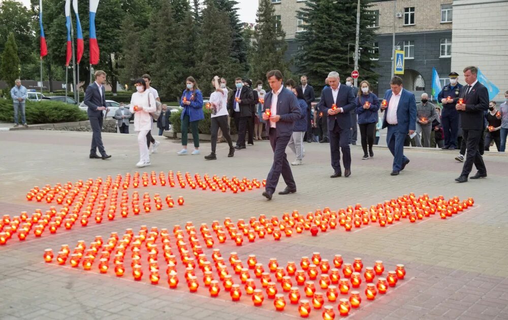 Свеча памяти Орел. Сквер памяти Орел. Всероссийская акция свеча памяти 22 июня. День памяти и скорби в Орле.