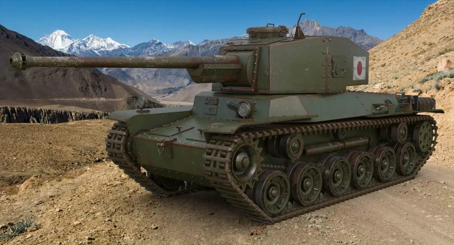 Type 3 5. Type 3 chi-nu. японский танк chi-nu.