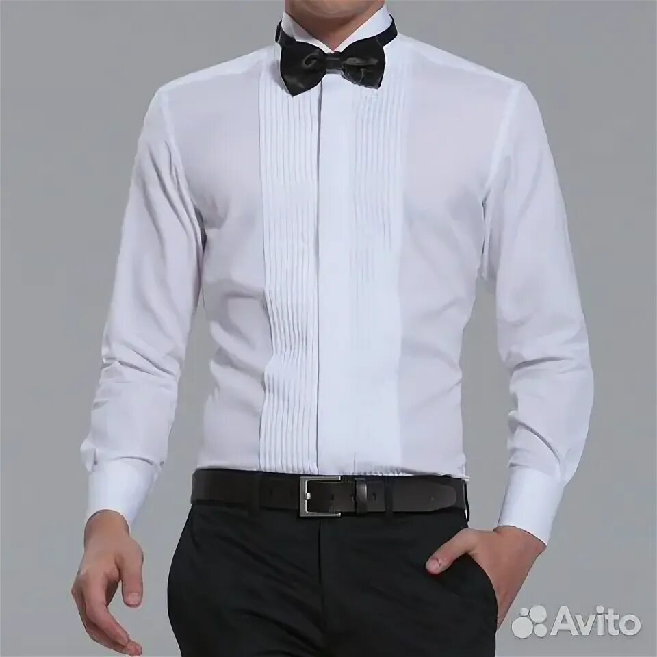 Straight Pleats White Tux Shirt OWNONLY Stylish shirts men, Dress suits for men,