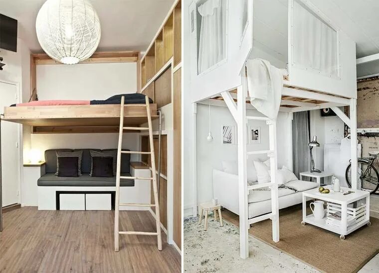 Кровать под потолком. Кровать чердак в интерьере. Кровать на втором уровне. Детская комната с кроватью чердаком. Русски второй уровень