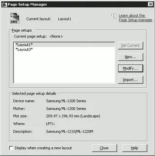 Device setup manager