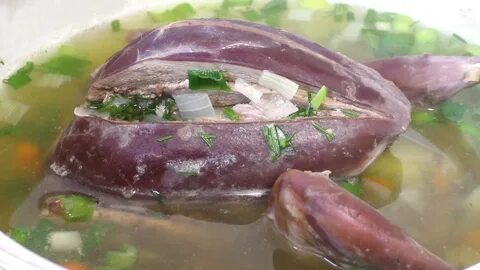 Бульон из куропаток