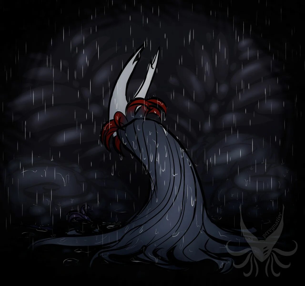 Король бездны Hollow Knight. Маскокрыл Hollow Knight. Бледный Король Hollow Knight путь боли.