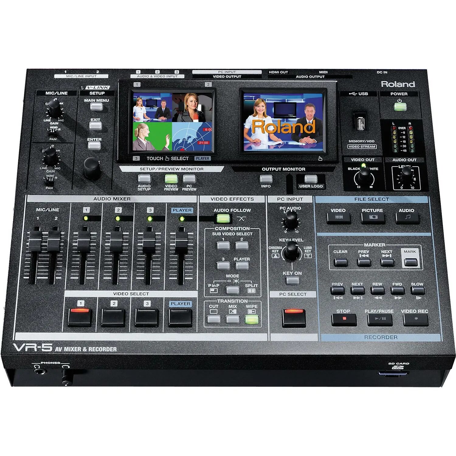 Roland v-mixer. Микшерный пульт roland v-02hd. Roland v-800hd mkii. Roland vr-4hd. Видеомикшер roland v-4ex.